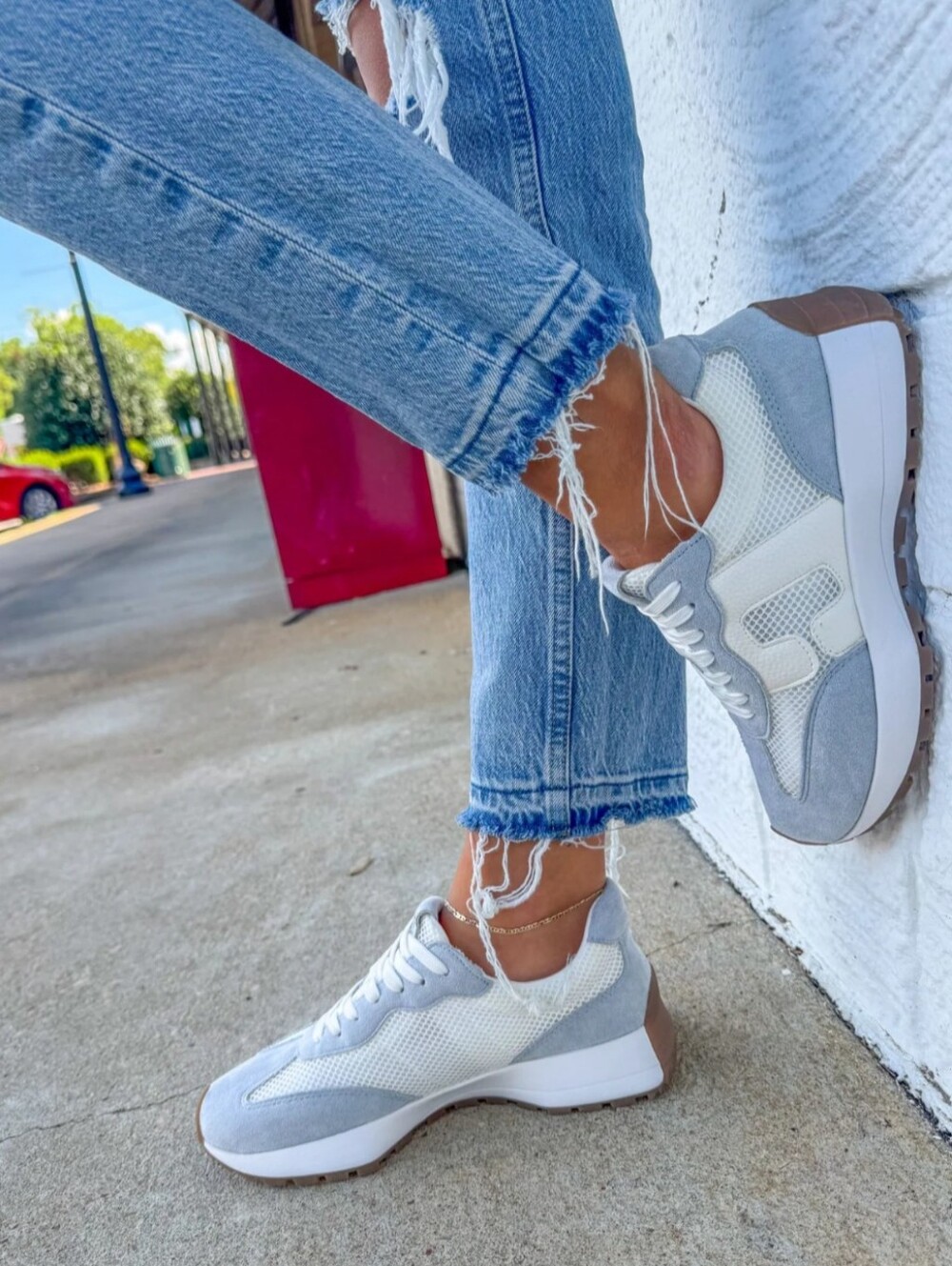 New Corky's Hey Girl Shoes Size 10 Women's Sneakers - Light Gray